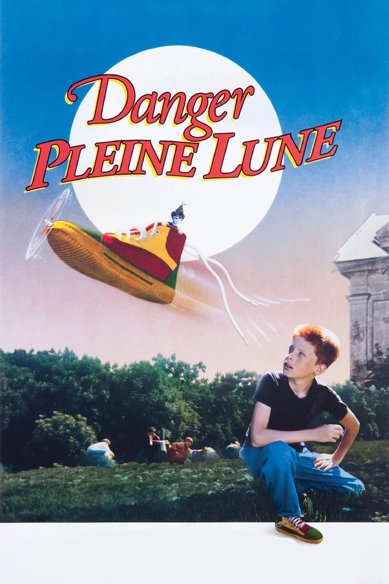 Poster van The Flying Sneaker (Danger pleine lune)