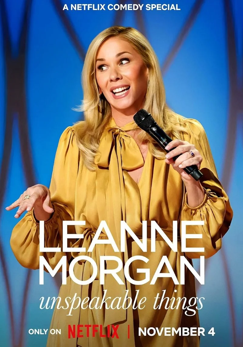 Poster van Leanne Morgan: Unspeakable Things