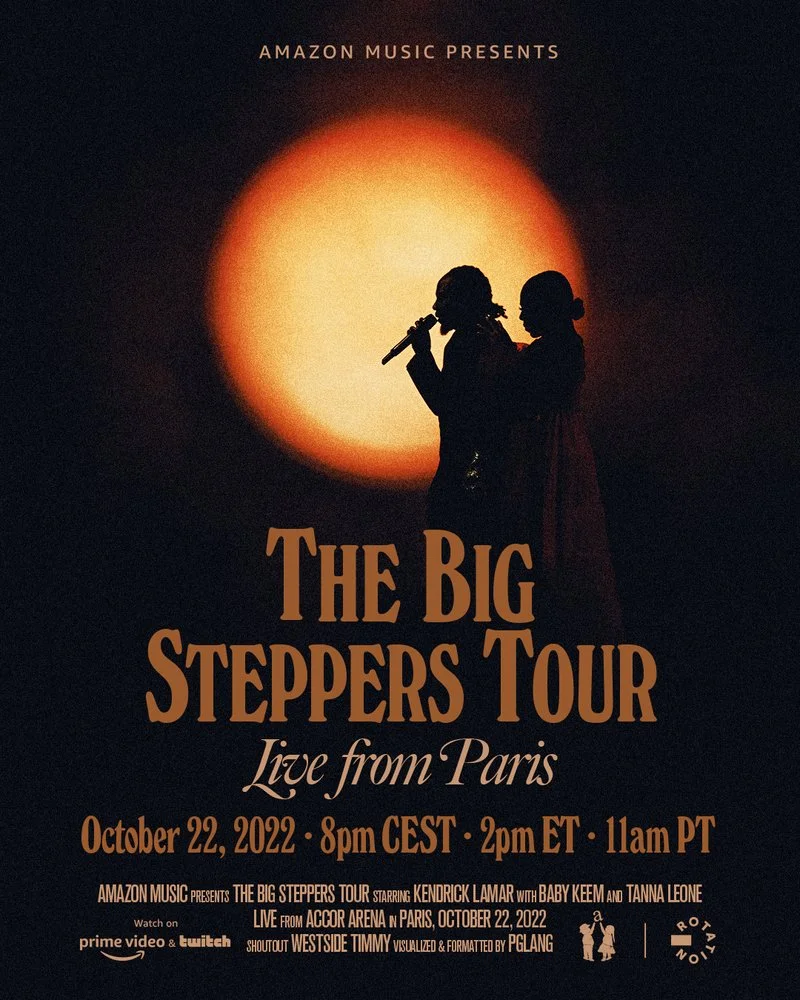 Affiche de Kendrick Lamar Live: The Big Steppers Tour