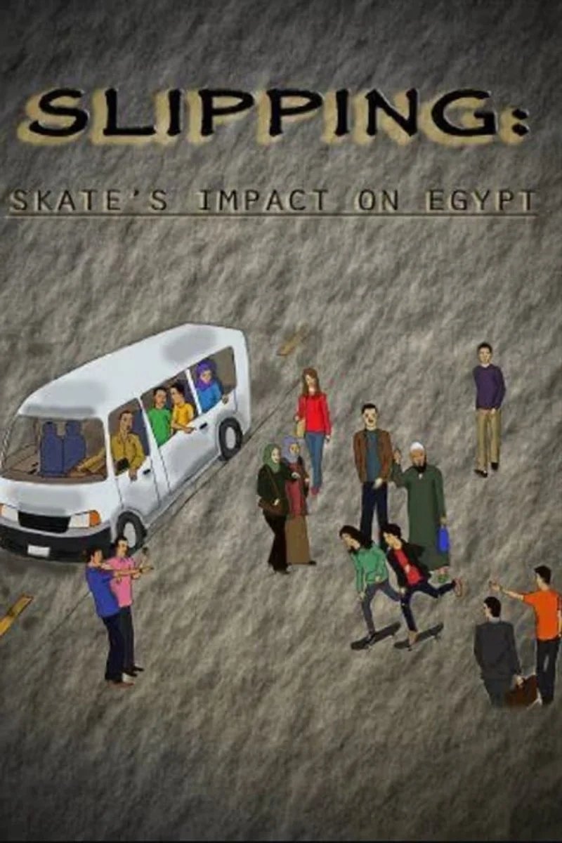Poster van Slipping: Skate's Impact on Egypt
