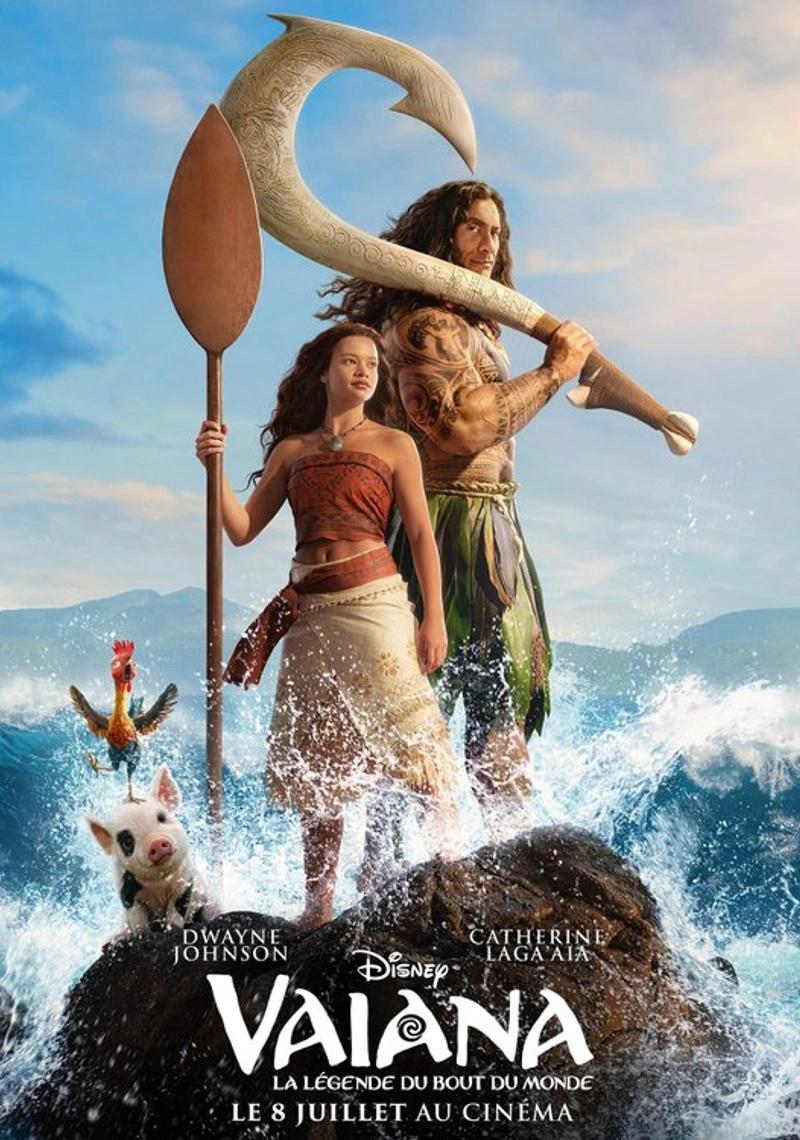 Affiche de Vaiana: la légende du bout du monde