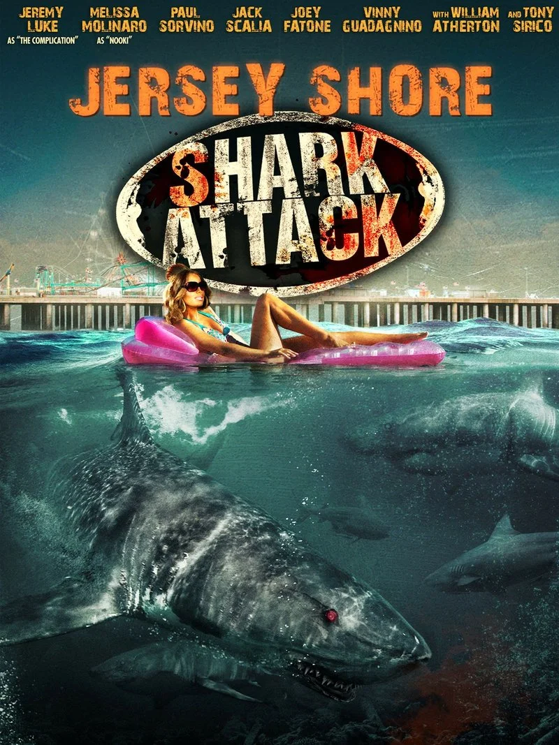 Affiche de Jersey Shore Shark Attack Attaque de requins
