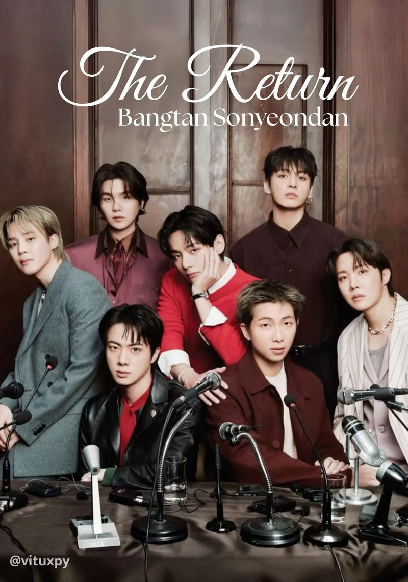 Affiche de BTS: THE RETURN