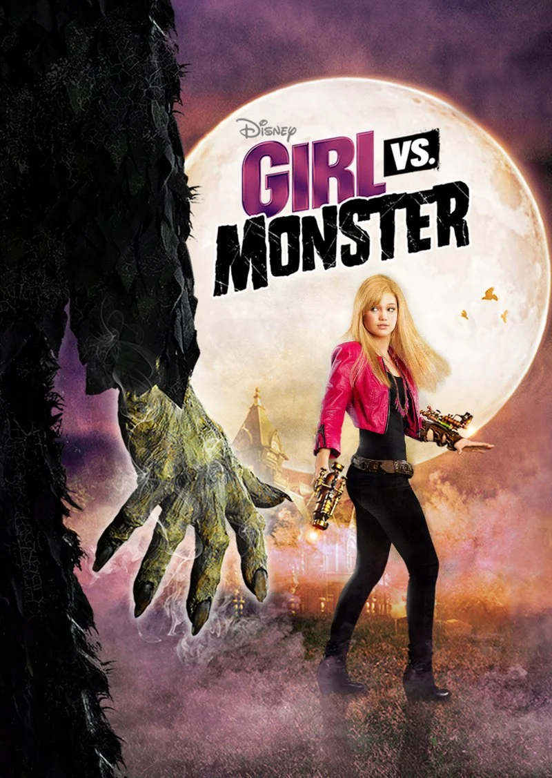 Poster van Girl vs. Monster