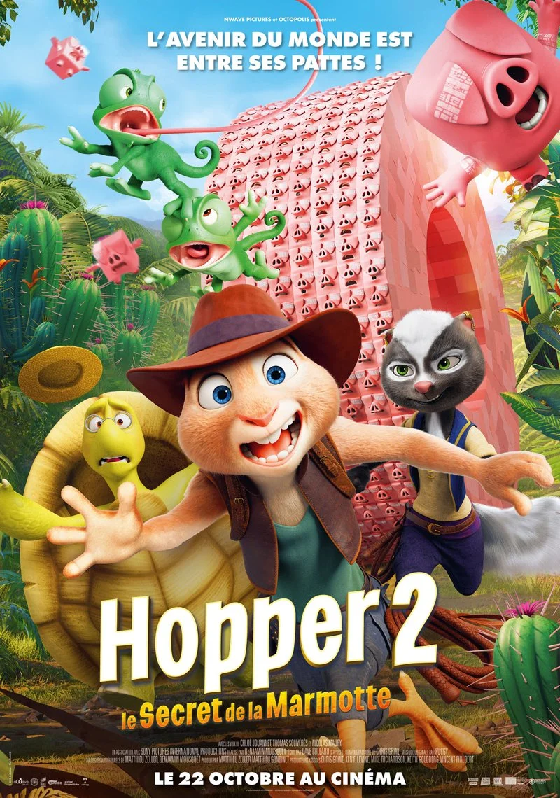 Affiche de Hopper 2: le Secret de la Marmotte