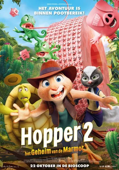 Poster Hopper 2: Het geheim van de marmot