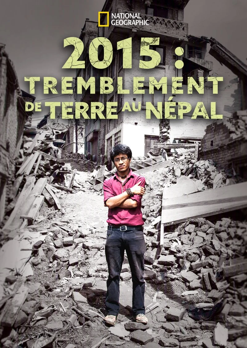 Affiche de 2015 : Tremblement de terre au Népal