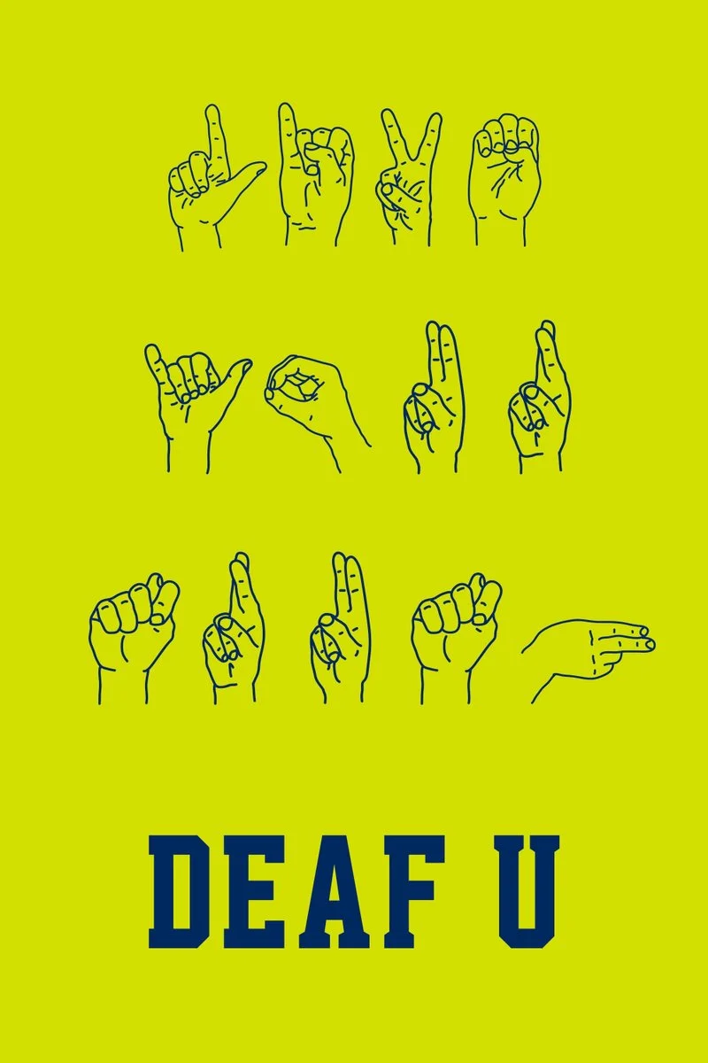 Poster van Deaf U