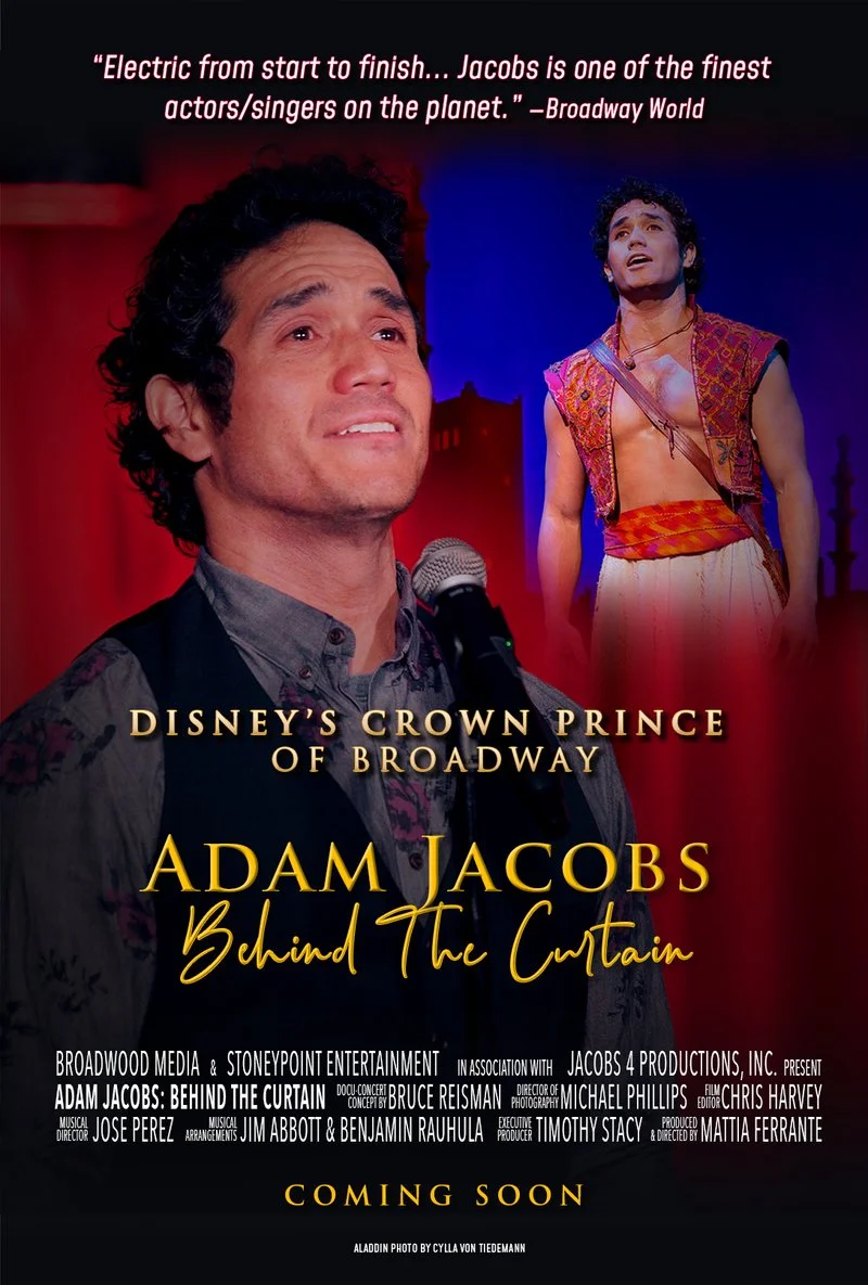 Poster van Adam Jacobs – Behind the Curtain