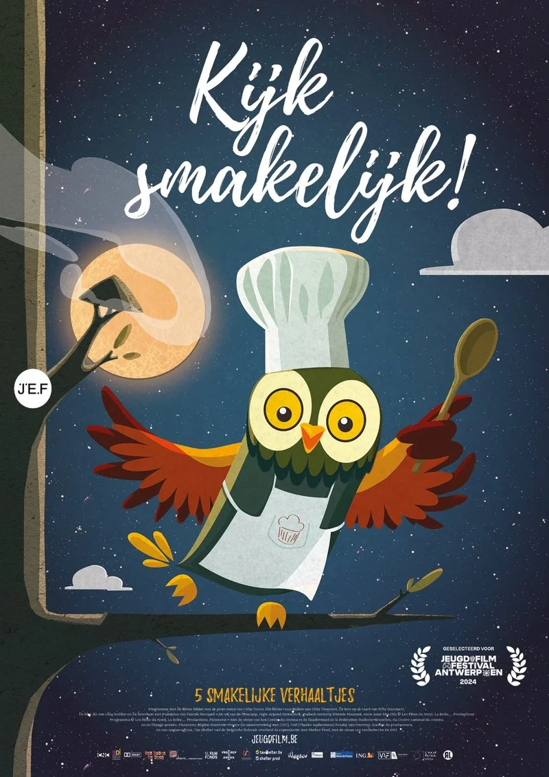 Poster van Kijk Smakelijk!