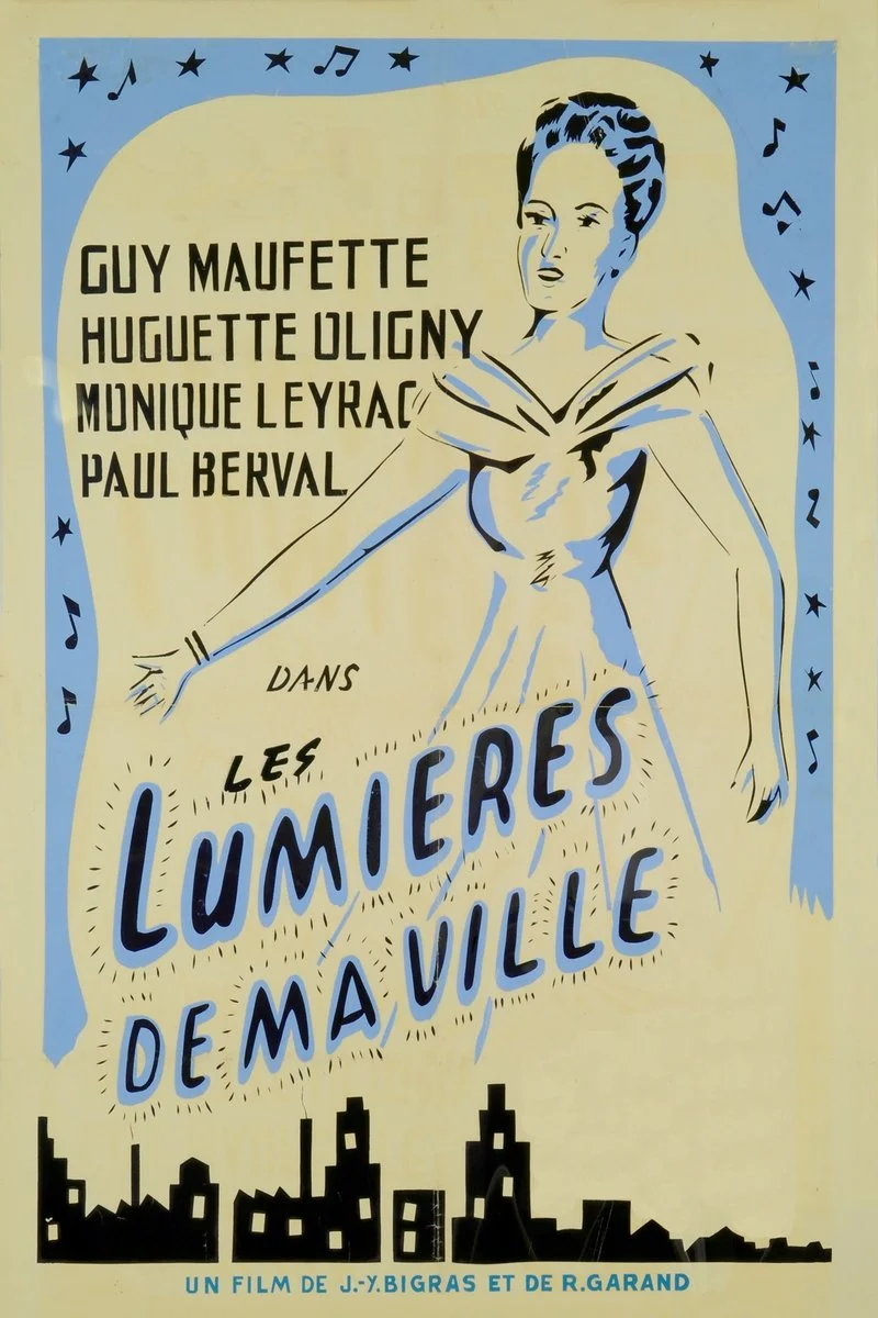 Poster van Les lumières de ma ville