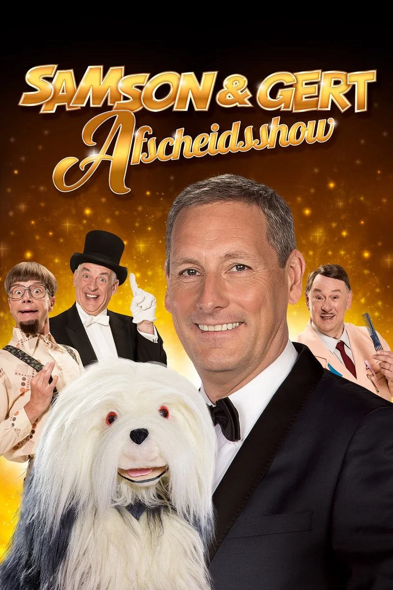 Poster van Samson & Gert Afscheidsshow