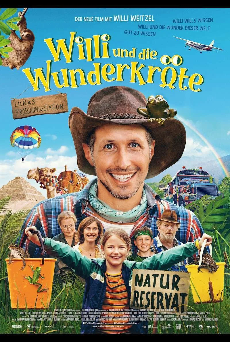 Poster van Willi und die Wunderkröte