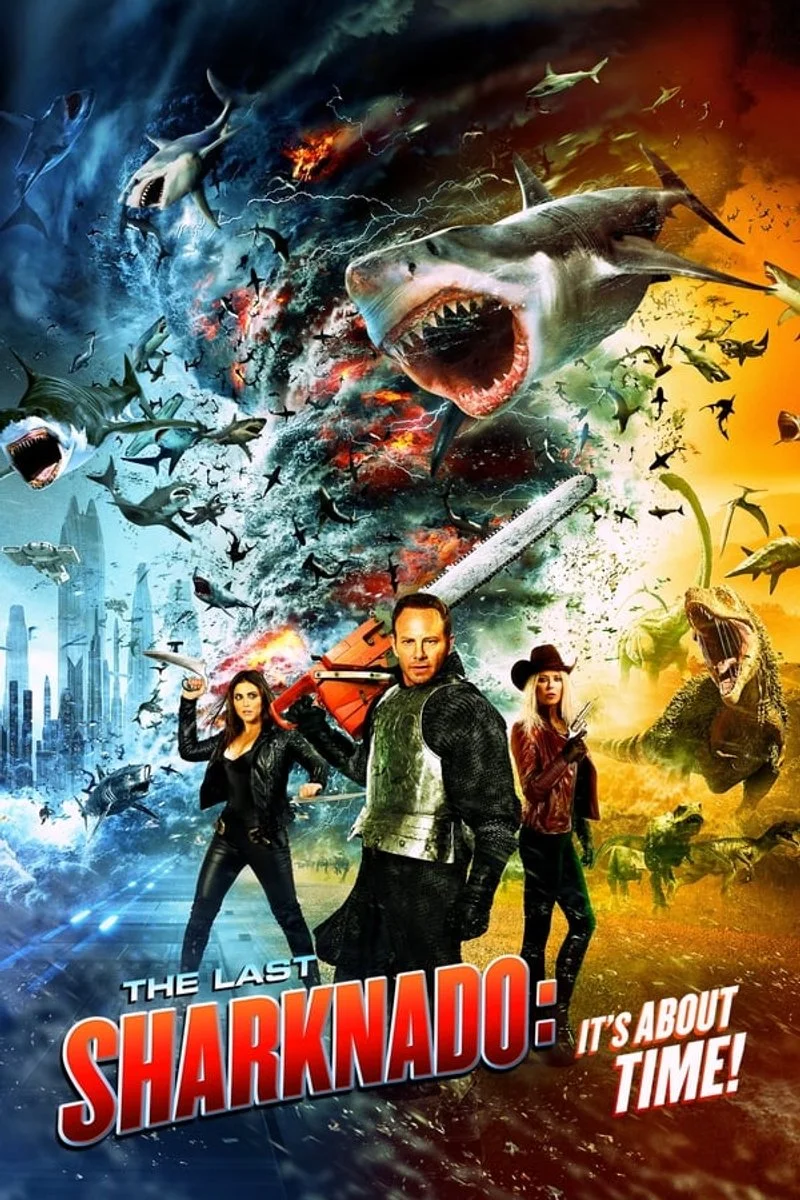 Poster van The Last Sharknado It's About Time!