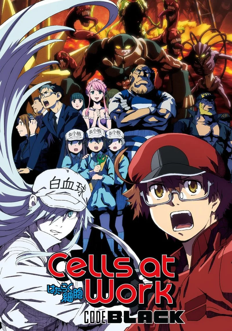 Poster van Cells at Work! CODE BLACK