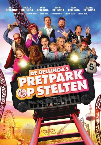 Affiche De Bellinga's: Pretpark op Stelten