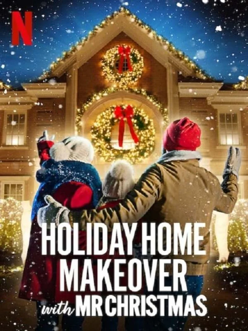 Affiche de Noël s'invite à la maison