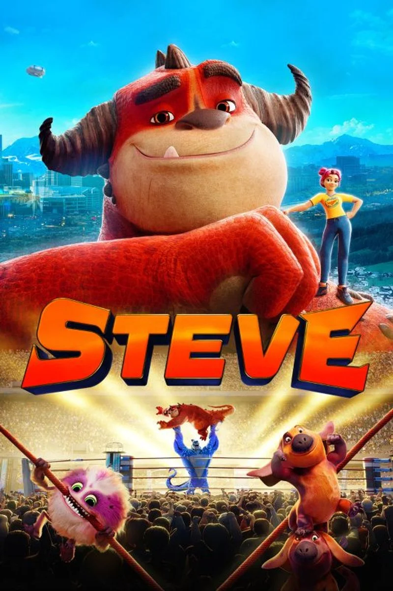 Poster van Steve, bête de combat