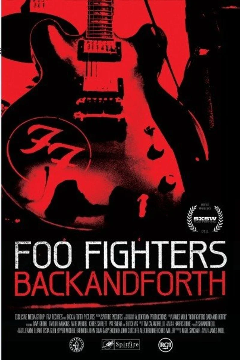 Poster van Foo Fighters Back and Forth