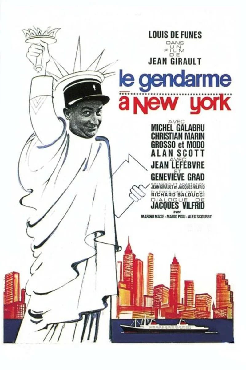 Poster van Gendarme in New York