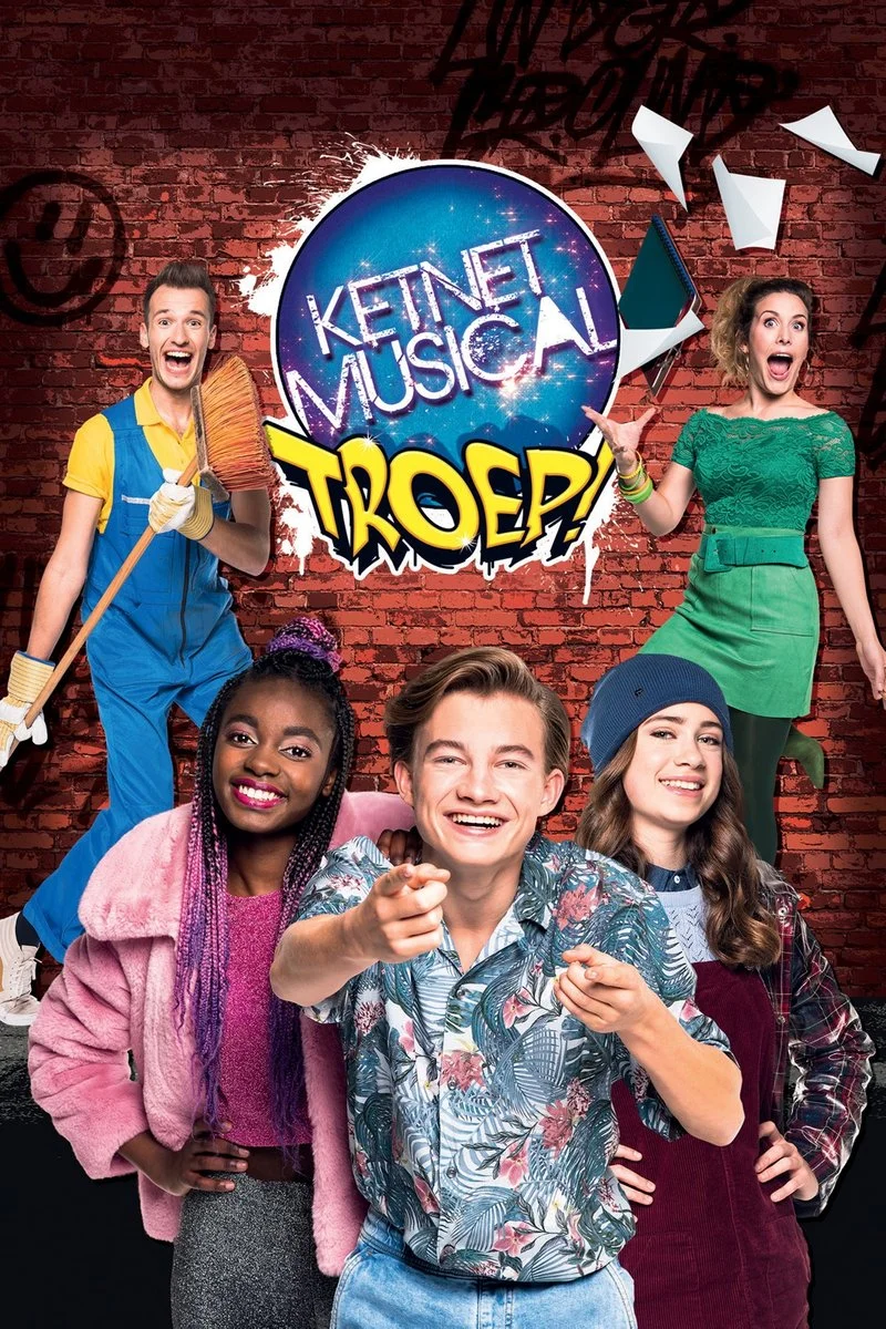 Poster van Ketnetmusical Troep!