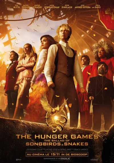 Affiche Hunger Games: La ballade du serpent et de l'oiseau chanteur