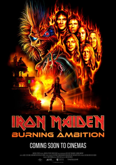 Affiche Iron Maiden : Burning Ambition