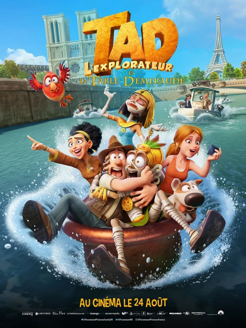 Affiche de Tad L'Explorateur Et La Table d'Emeraude