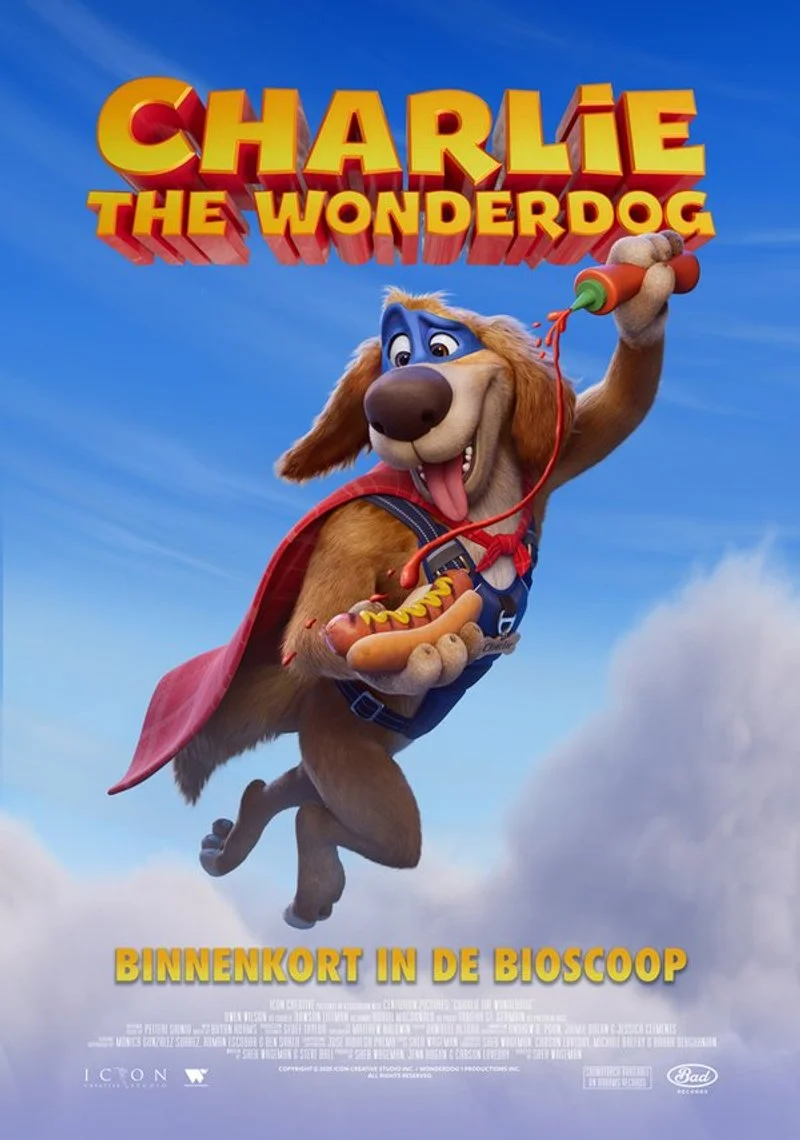 Poster van Charlie The Wonderdog