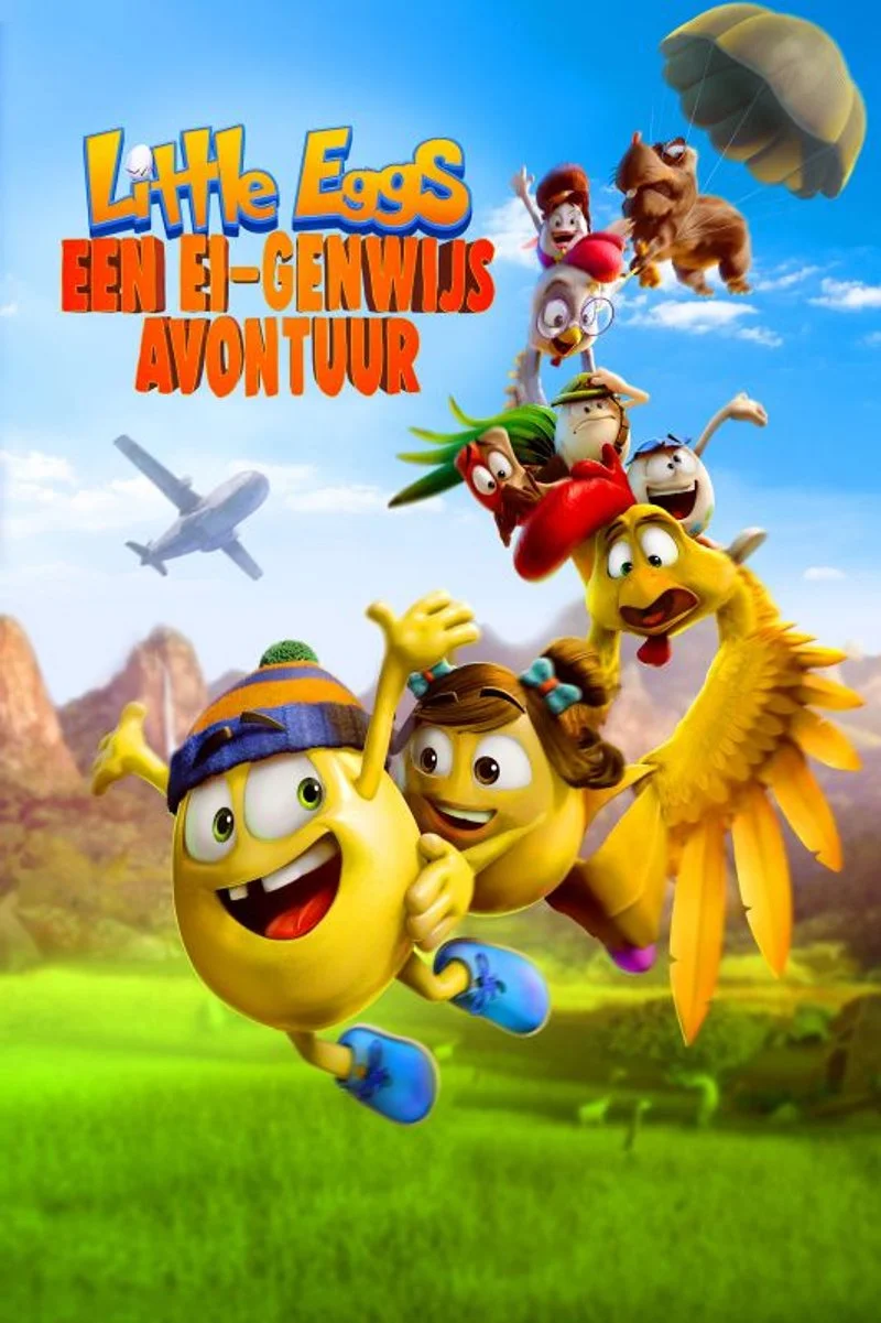 Poster van Little eggs: Een Ei-genwijs avontuur