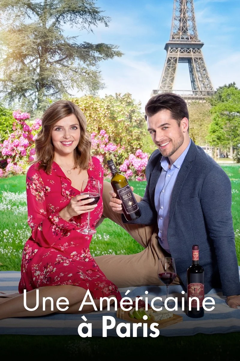 Poster van Une Américaine à Paris