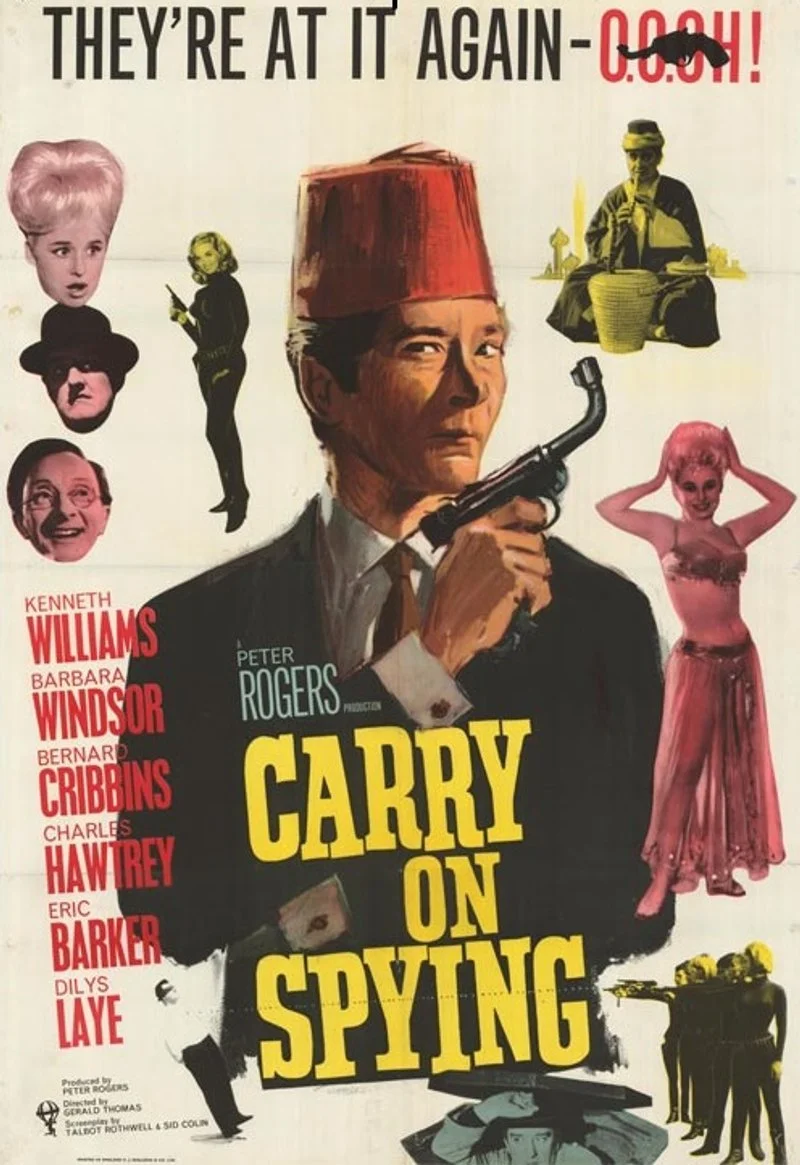Affiche de Carry on Spying