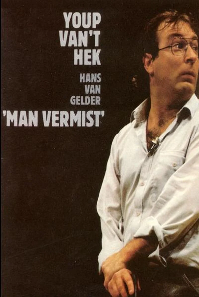 Poster van Youp van 't Hek - Man Vermist