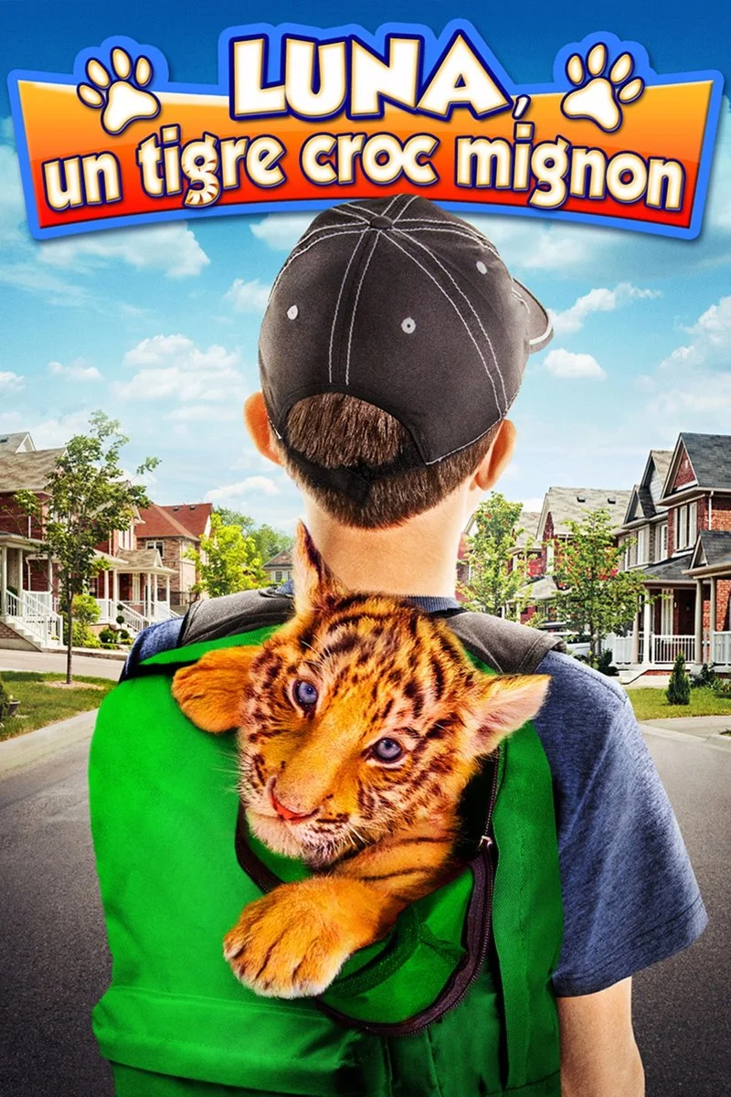 Affiche de Luna, un tigre croc mignon