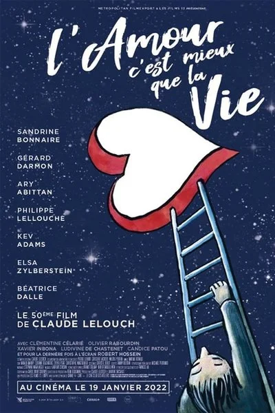Affiche L'amour c'est mieux que la vie
