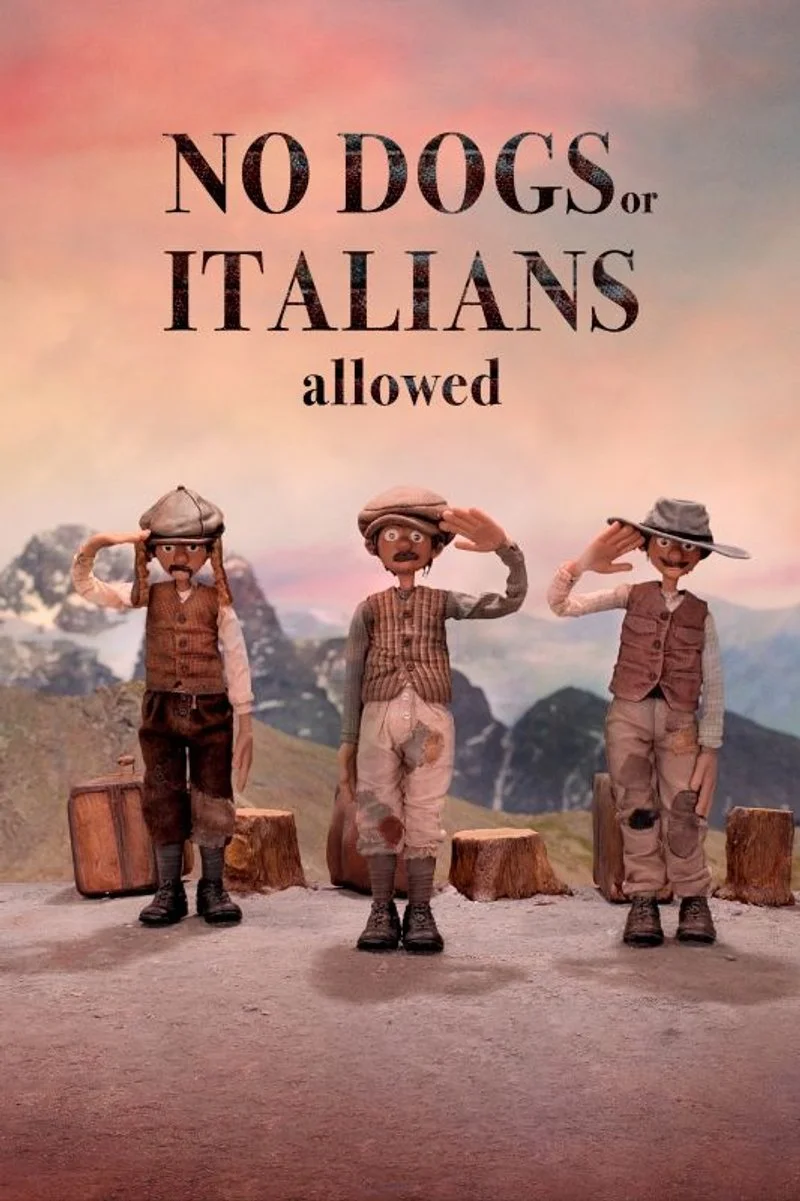 Poster van No Dogs or Italians allowed