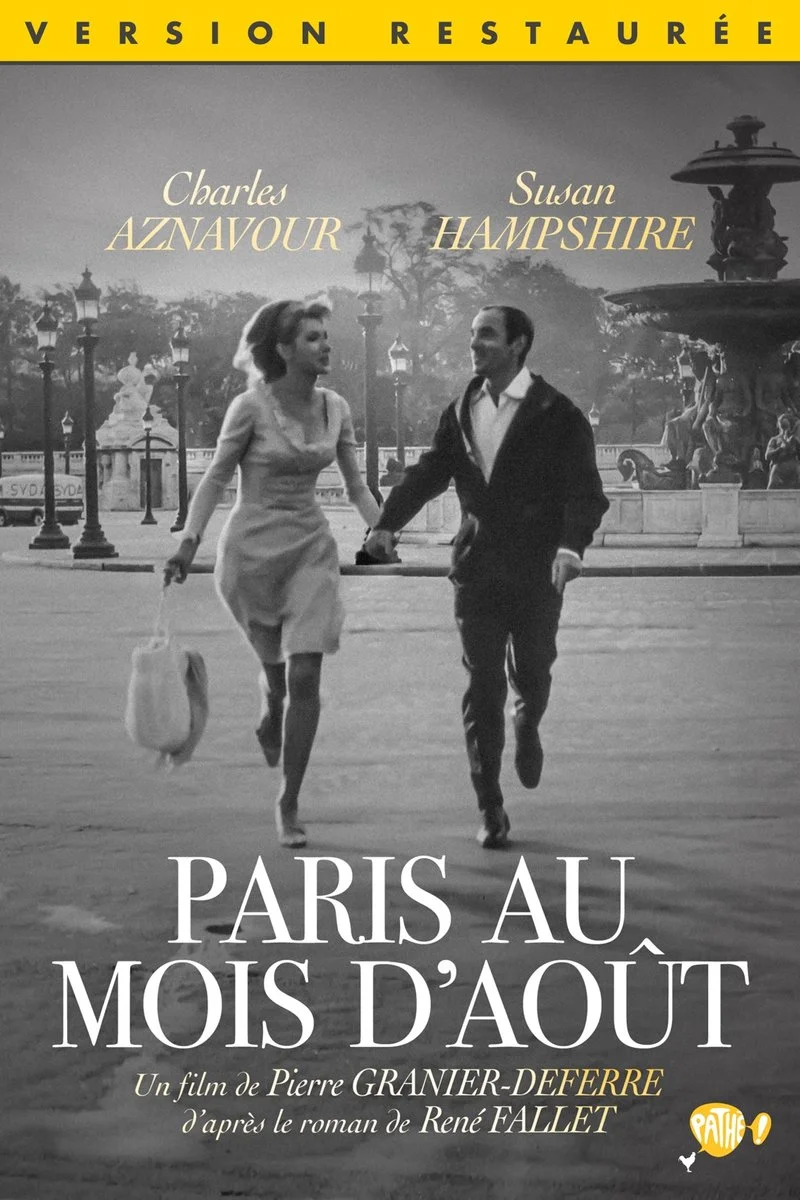 Poster van Paris au mois d'août