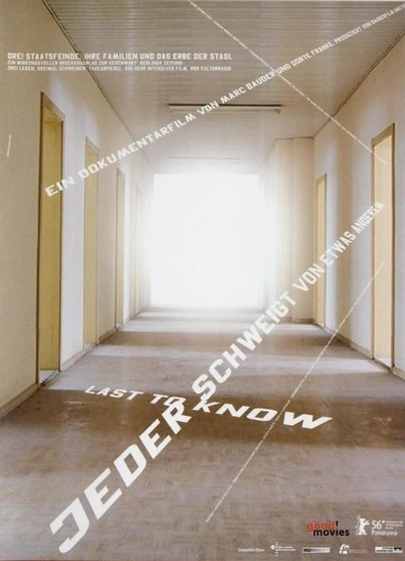 Affiche de Jeder schweigt von etwas anderem