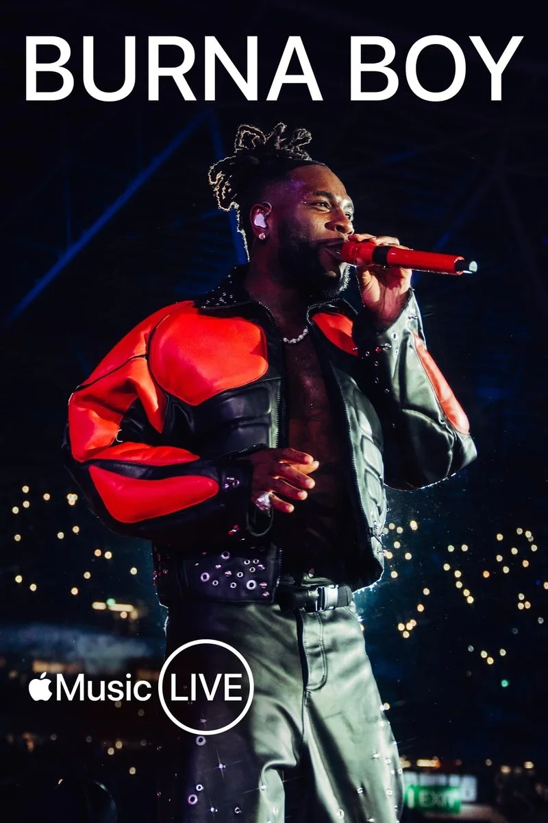 Poster van Apple Music Live : Burna Boy