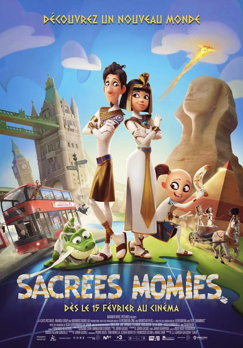 Affiche de Sacrées Momies