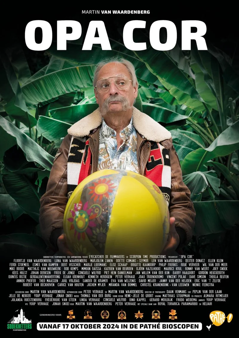 Poster van Opa Cor