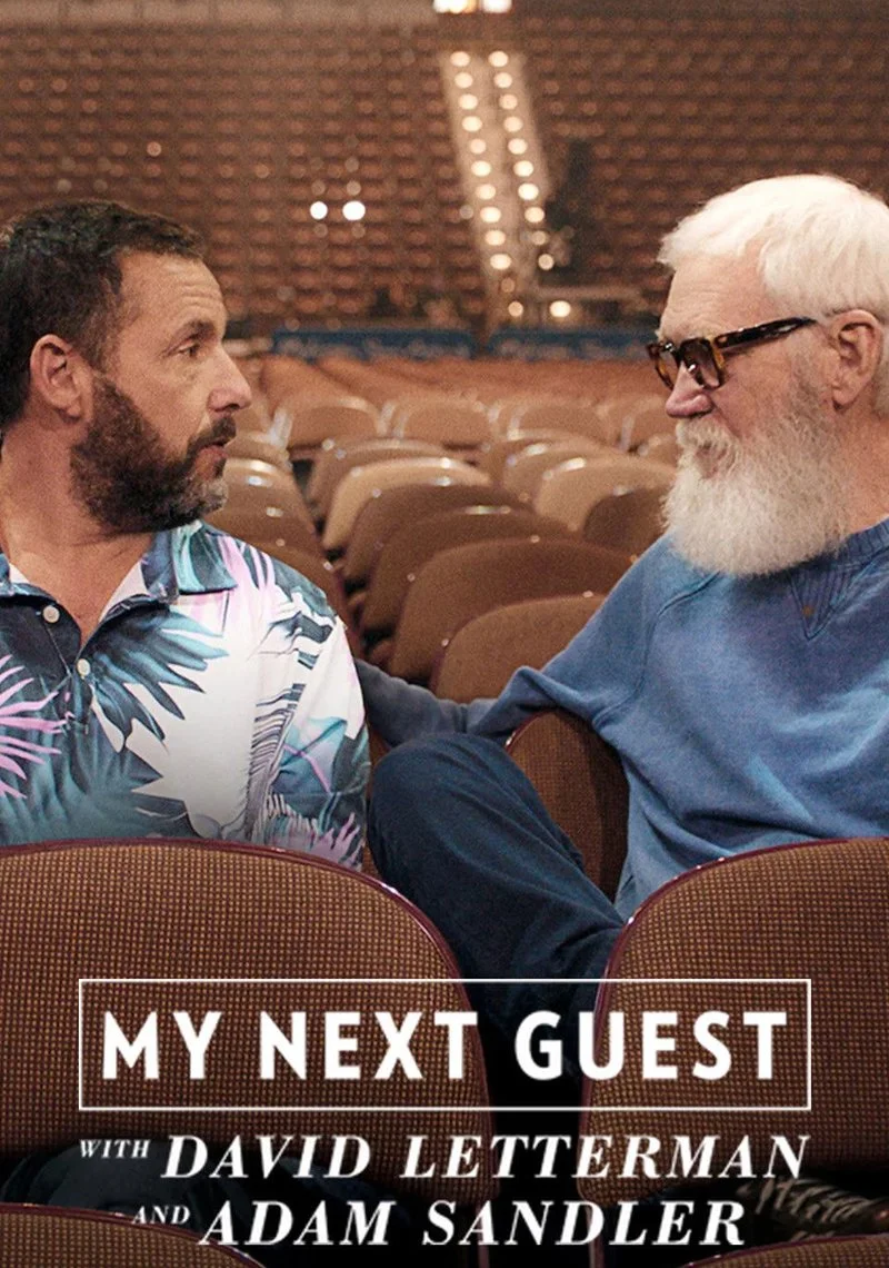 Poster van My Next Guest with David Letterman and Adam Sandler