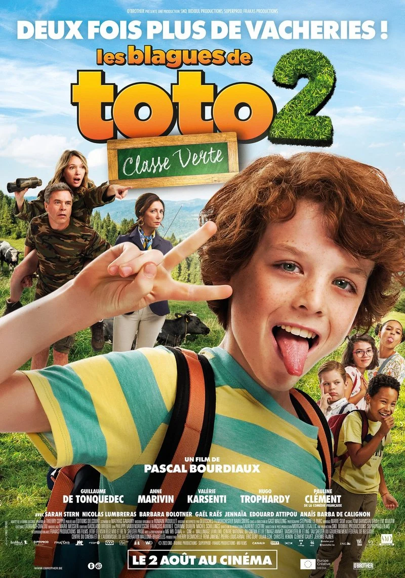 Poster van Les Blagues de Toto 2 - Classe Verte