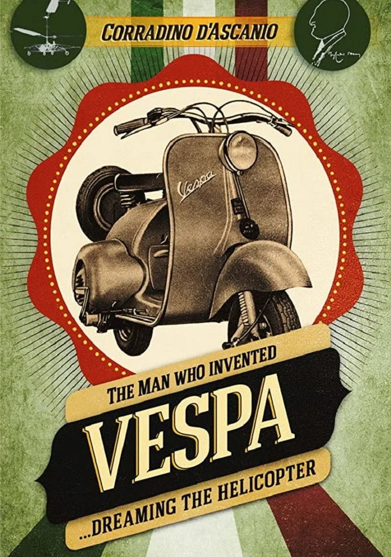 Poster van The Man Who Invented the Vespa