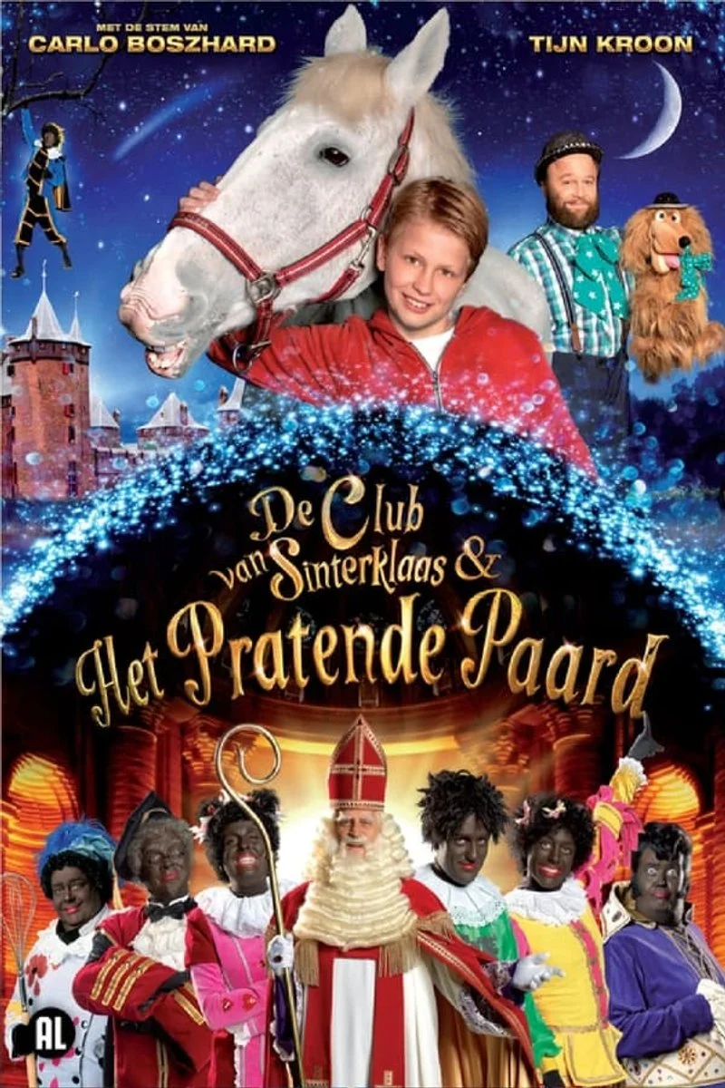 Poster van De Club van Sinterklaas & Het Pratende Paard