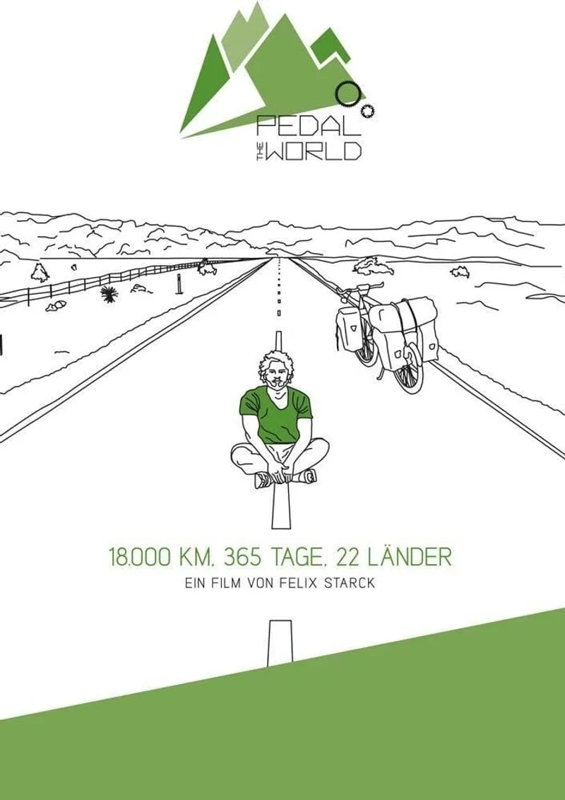 Poster van Pedal the World