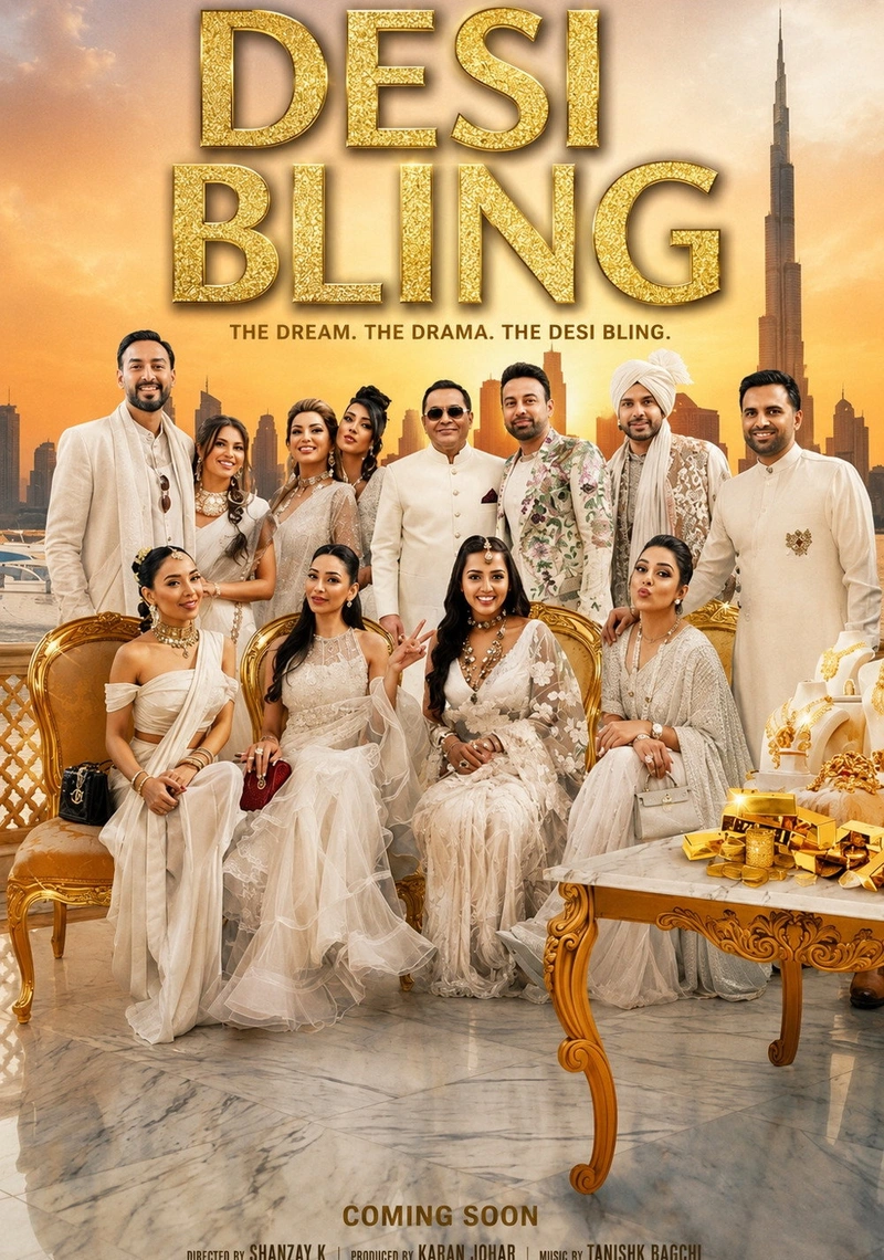 Poster van Desi Bling