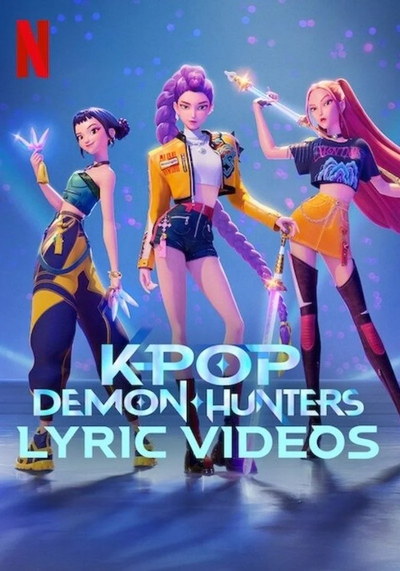 Poster van KPop Demon Hunters Lyric Videos