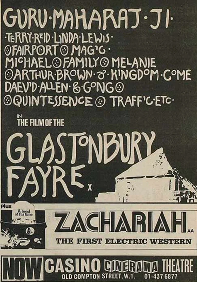 Affiche de Glastonbury Fayre