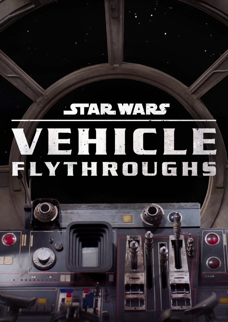 Poster van Star Wars Vehicle Flythroughs